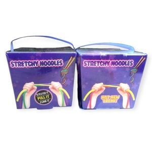 New Trending Stretchy Noodles Fidget Toy Lot Of 2